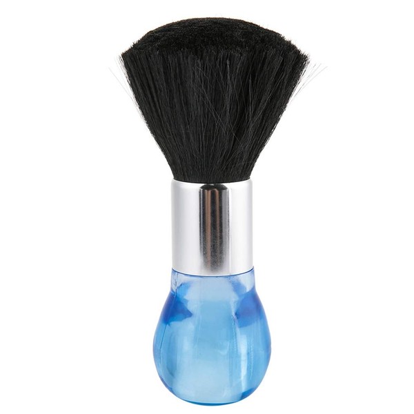 Professional Hairdresser & Salon Neck Face Duster Brush Hair Cleaning Sweep Hair Brush Comfortable Handle Hairdressing Styling Tool 2 Colours