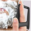 Cepillo Exfoliante Negra para Barba y Cuero Cabelludo de Silicona