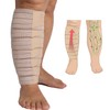 Envoltorios ajustables para linfedema y compresión para piernas - Alivia