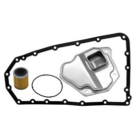 RE0F10A JF011E CVT Transmission Filter with Gasket and Oil Filter 31728-1XF02 Compatible with 10-13 Rogue 2.5,14-15 Rogue Select,08-15 Lancer,08-17 Outlander,07-17 Compass Patriot,09-12 Caliber