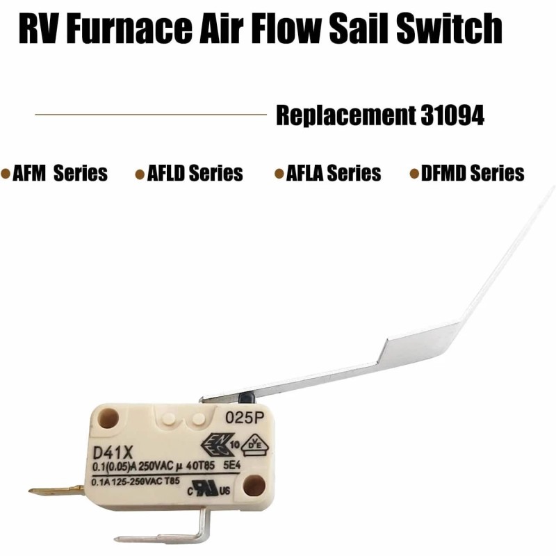 lan271982 Low Air Flow Sail Switch For Dometic/ Atwood 31094