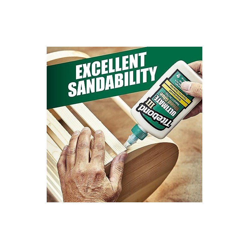 Titebond 1413 III Ultimate - Pegamento para madera, 8 onzas