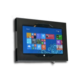 TABcare Locking Wall Mount Metal VESA Anti-Theft Enclosure Compatible for Lenovo Ideapad Miix 720 (Miix 720, Black)