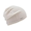 Seeberger Cashmere Beanie with Rolled Edge Cashmere Hat Knitted Hat