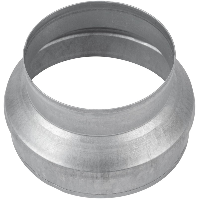 VezoWorks 8" to 6" Inch Duct Pipe Adapter - Galvanized