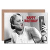 CARD GREETING HAPPY BIRTHDAY WEIRD NURSE LIPS