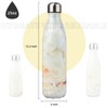 Konokyo Insulated Water Bottles,25 oz Double Wall Stainless Steel Vacumm