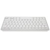 Wireless Keyboard Mini 78 Keys Ultra Thin Portable White Computer