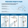 Hibbent All Metal Shower Head, 12'' High Pressure Rain Shower