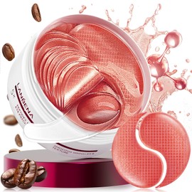 LANBENA Parches De Hidrogel Con Péptidos Para Ojeras Y Bolsas, Reducen Las Bolsas Debajo De Los Ojos Y Suavizan Las Arrugas, Antienvejecimiento,...   