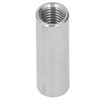5PCS M12 Cylindrical Coupling Nuts 304 Stainless Steel Female Thread
