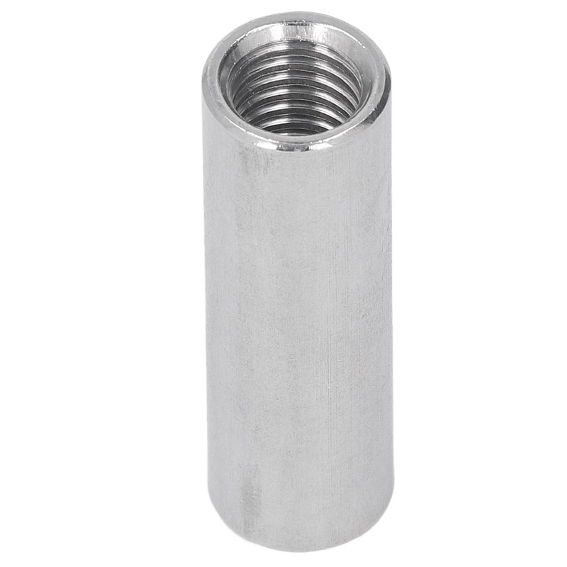 5PCS M12 Cylindrical Coupling Nuts 304 Stainless Steel Female Thread