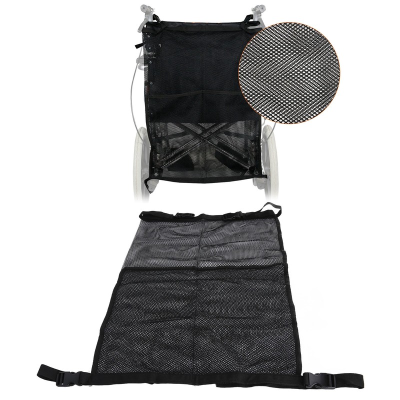 Large Capacity Seat Back Storage Bag with Fixed Buckle Mesh