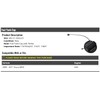 Fuel Tank Gas Cap with Tether - Compatible with 2005-2011