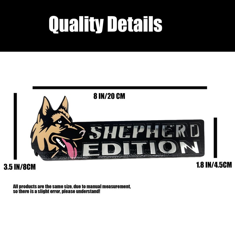 Car Emblem: Dog Car Badge Laser Cutting Emblem Cool Decals