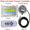 SZMWKJ Single/Dual Axis Electronic Solar Tracker LCD Controller +Relay Extension