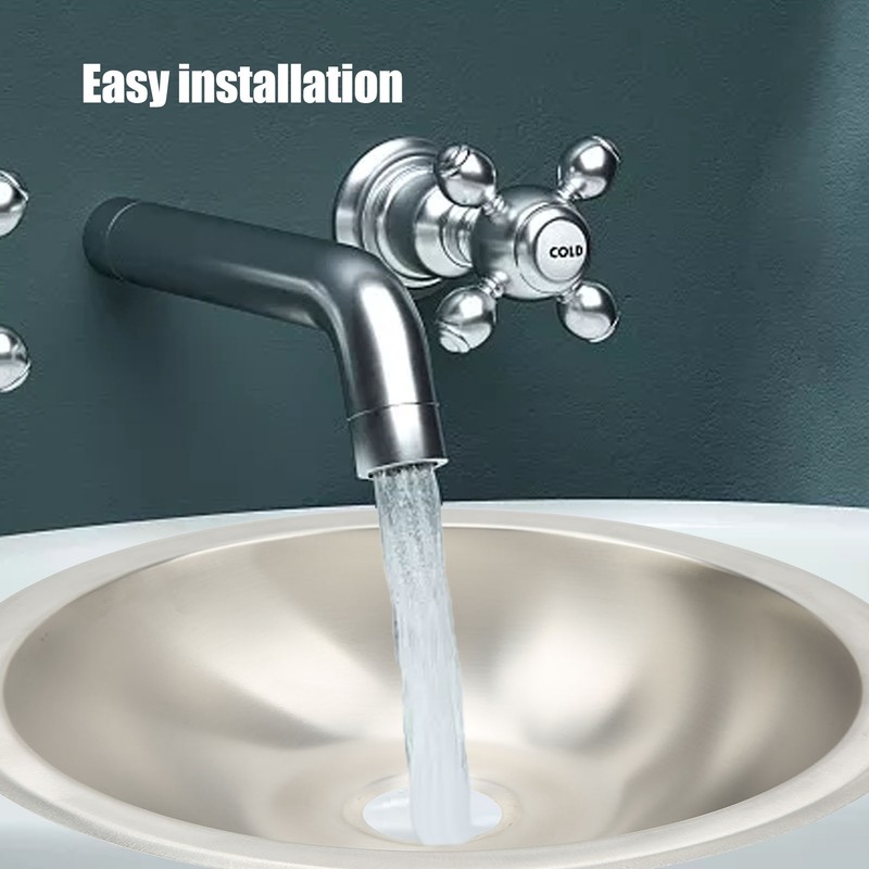 RV Kitchen Sink 304 Stainless Steel Wiredrawing Smoothing Space Saving