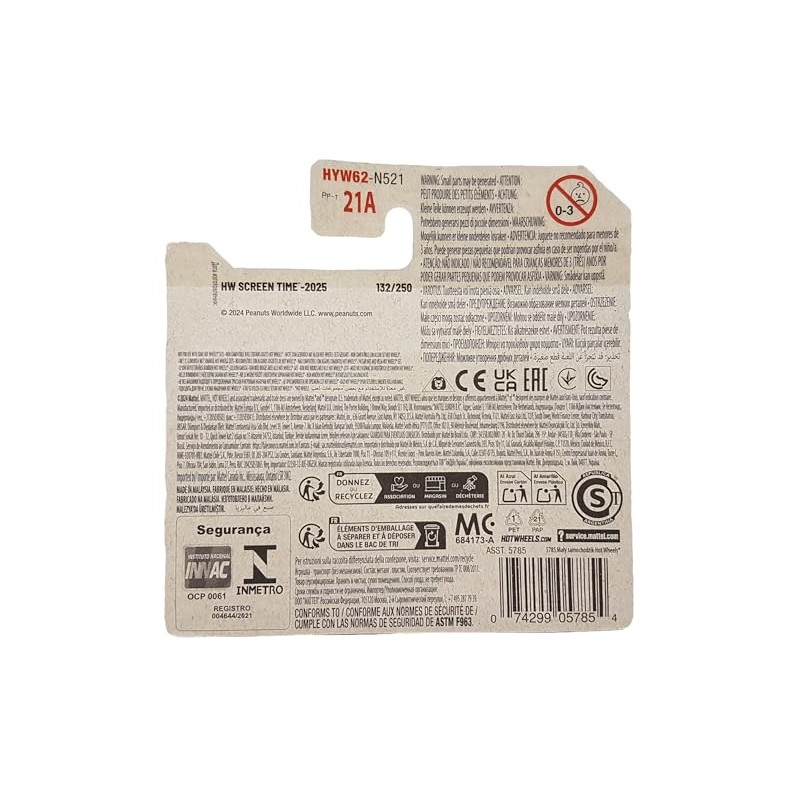 Hot Wheels - Snoopy - HW Screen Time 7/10 -