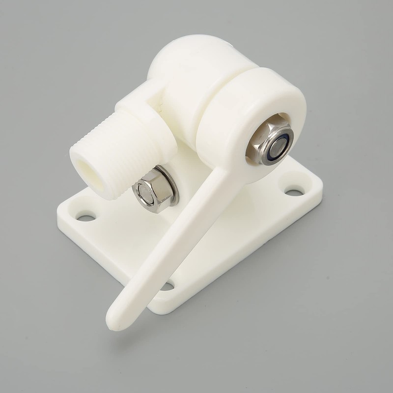 Nylon Ratchet Mount, Impact Resistant Ultra Marine Antenna Mount, Form-Fitting