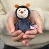 NICI Key Chain Keyring Classic Bear 2023 Caterpillar 10cm