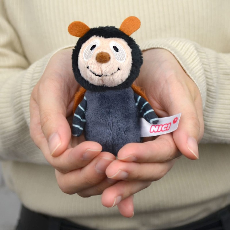 NICI Key Chain Keyring Classic Bear 2023 Caterpillar 10cm