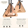 Bellaroca® | Climbing Hangboard Triangle, Set of 2 Portable Fingerboards