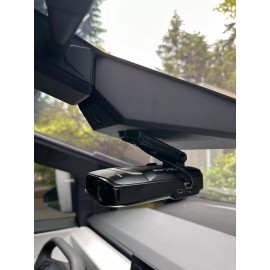 Terrain Tuned Cybertruck Escort radar detector rear view mirror mount Max 360