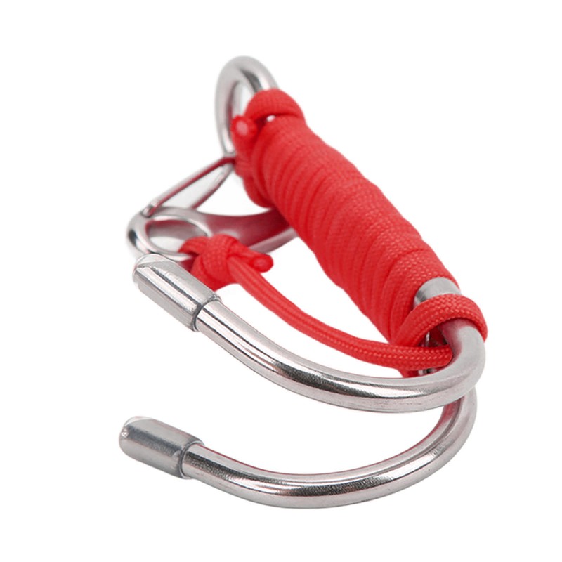 Drift Hook Scuba Diving Double Dual Stainless Steel Drift Hook