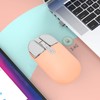 Wireless Mouse BT5.1 Or 2.4GHz Silent Click Adjustable DPI 500mAh