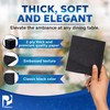 Paterson Paper Black Paper Beverage/Cocktail Napkins Premium Bulk (2 Ply,