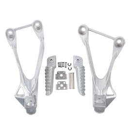 TCMT Rear Passenger Foot Pegs Footrest Bracket Fit For Kawasaki Ninja ZX6R 2005-2008 ZX636 2005-2006