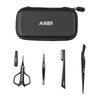 AUGER HC2314 Eyebrow Kit with Pouch, Eyebrow Mayu, Fashionable Scissors,