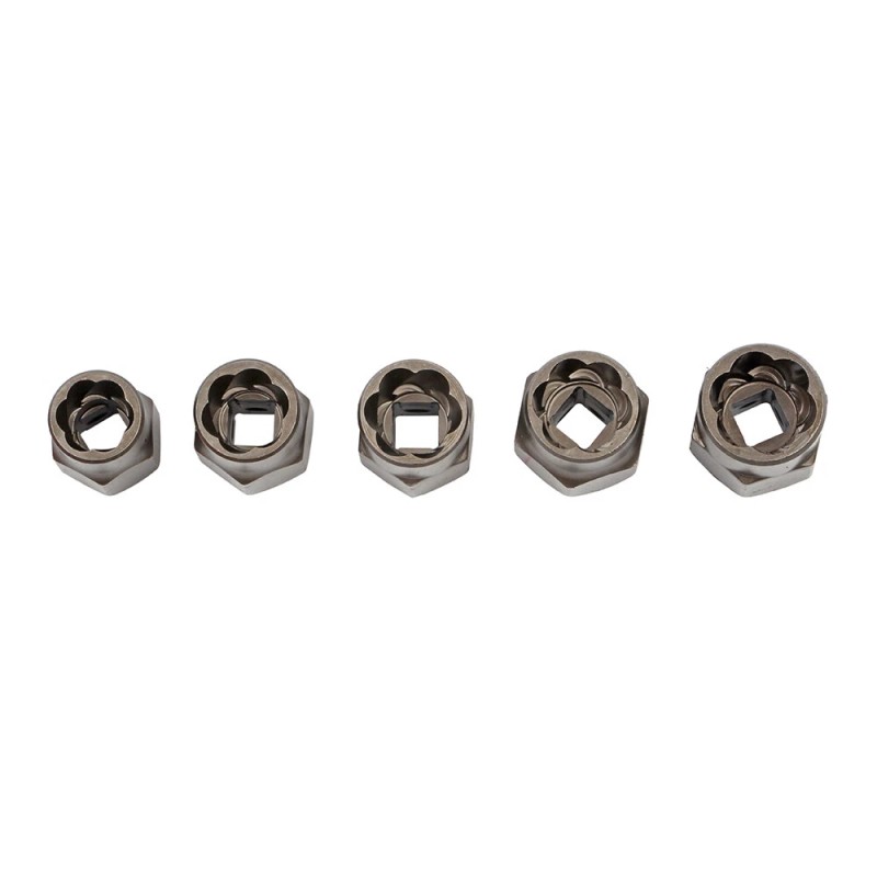 Cahuczlhoz 26Pcs Screws Bolt Extractor Set W/Drill Bit Kit Lug