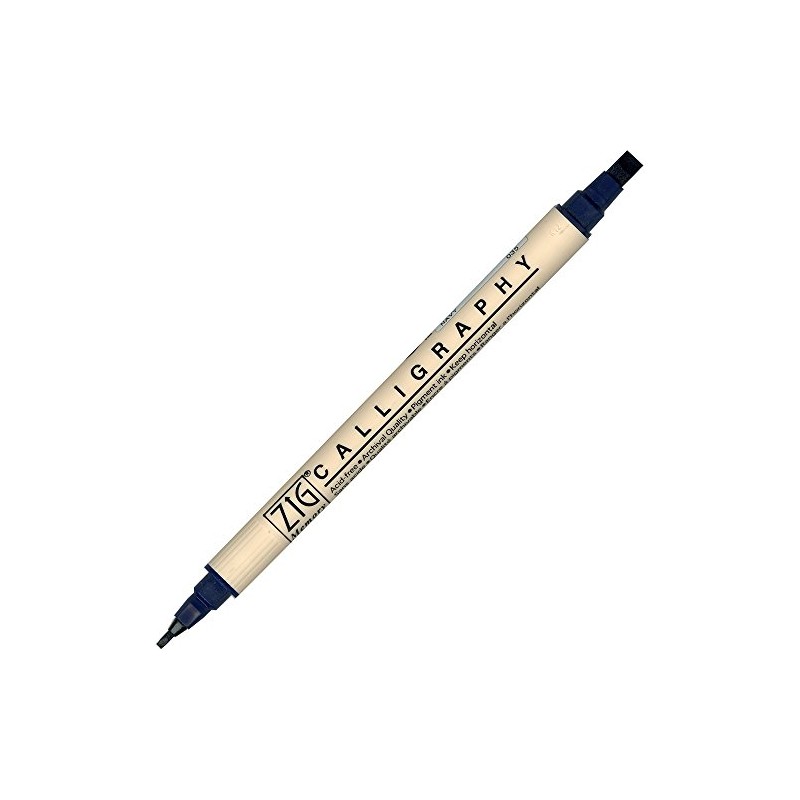 Kuretake MS-3400-035 ZIG Memory System Calligraphy Navy