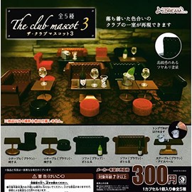 The Club Mascot 3 Complete Set of 5 Gacha Gacha