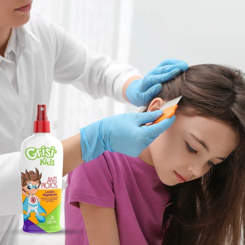 Loción Repelente Grisi Kids Anti Piojos 250 Ml Mw