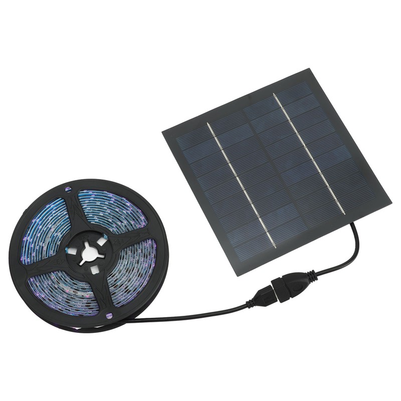 Solar Power 5M LED Plant Grow Lights Indoor Plants Grow