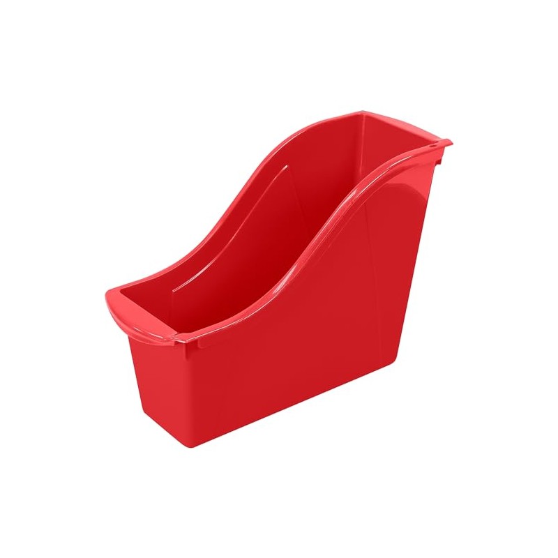 Storex Interlocking Book Bin, Small, 11-3/4 x 4-1/2 x 8-1/2