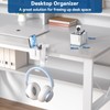 KDD 5 in 1 Desk Organizer - Rotating Headphone Stand