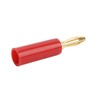 10PCS Banana Plugs 4mm Audio Jack Connector Solderless Six Blade
