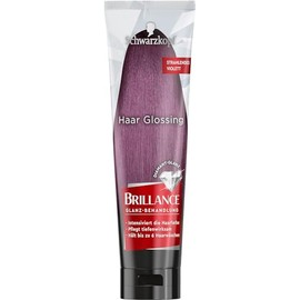 Brillance Shine Treatment, Hair Glossing Radiant Purple (150 ml), Temporary Hair Colour That Can Be Applied Like a Hair Mask, Lasts up to 6 Hair Washes, 3 x 150 ml