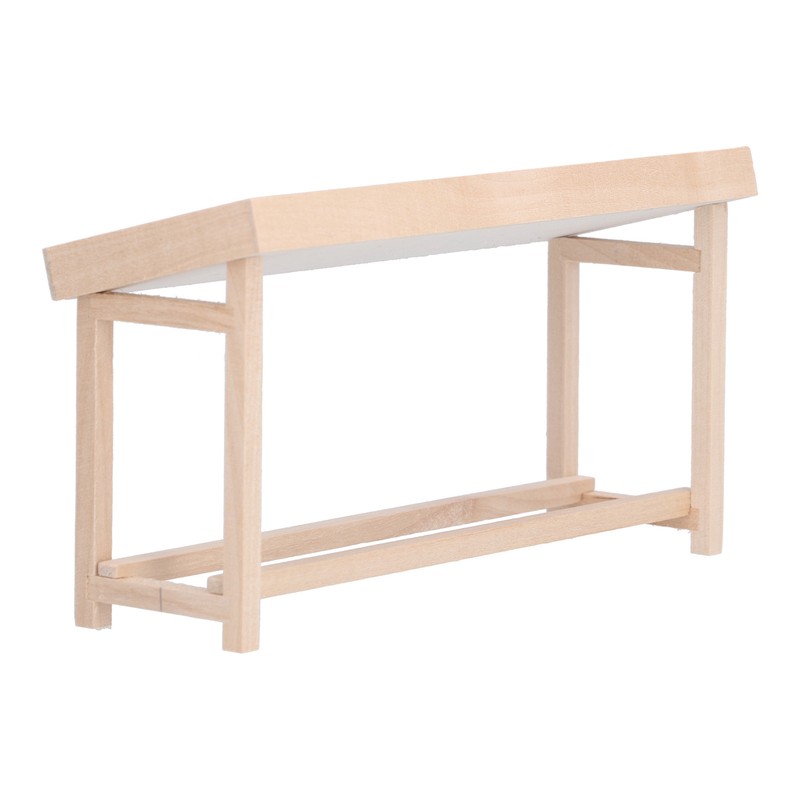 Doll House Shelf Display Racks 1:12 Miniature Wooden Stand Shelf
