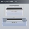 GLOWRIUM Aquarium Light, LED Freshwater Fish Tank Light with Timer,