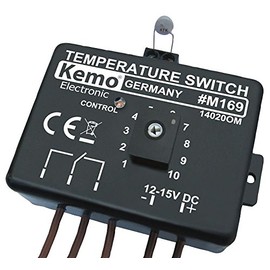Module, thermostat, 12 V DC, leisure and Christmas.