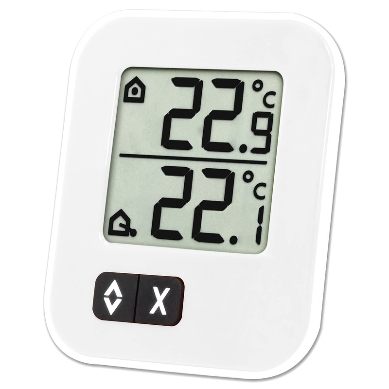 TFA Dostmann 30.1043.02 Digital Maximum-Minimum Thermometer White