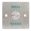 Momentary Push to Exit Button Switch Stainless Steel Panel Door