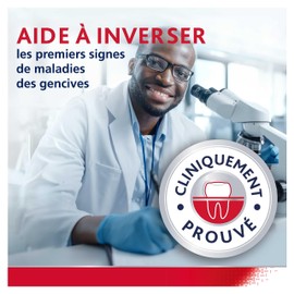 Parodontax Zahnpasta zur Pflege von Weißheit, hilft gegen Zahnfleischbluten, verbesserter Geschmack, 6 x 75 ml