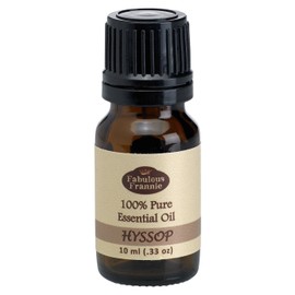 Fabulous Frannie Hyssop 100% Pure, Undiluted Essential Oil 10ml (Pack of 1)