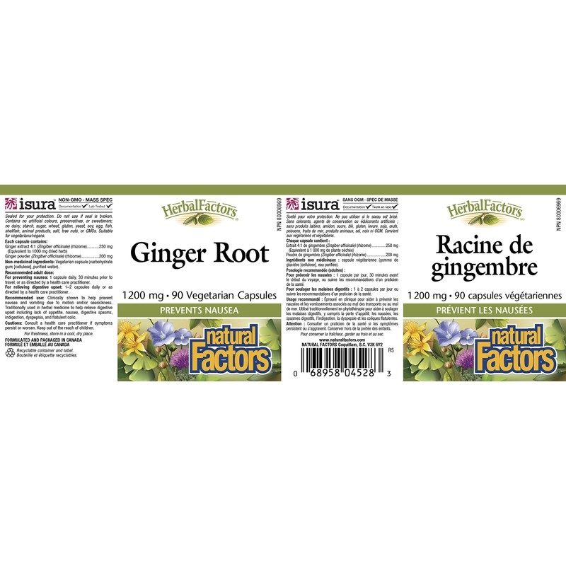 GINGER ROOT STANDARDIZED EXTRA