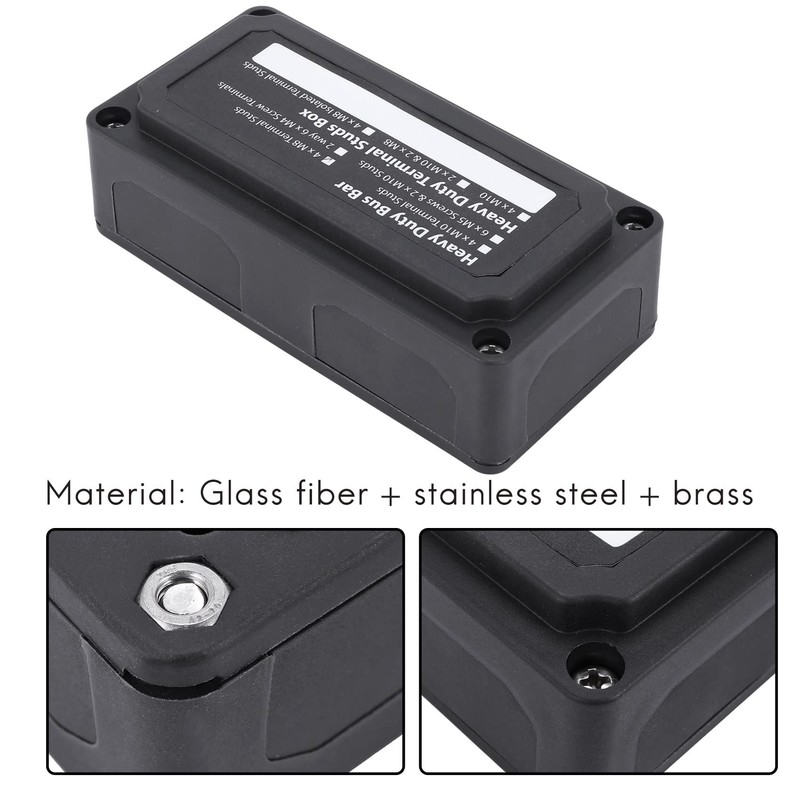 Ticarus 300 A High Performance Design Distribution Block Bus Bar
